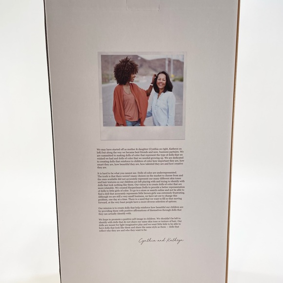 New!  Harperlman Handmade 14” Linen Doll Petite Collection Yumi Target - Picture 5 of 8